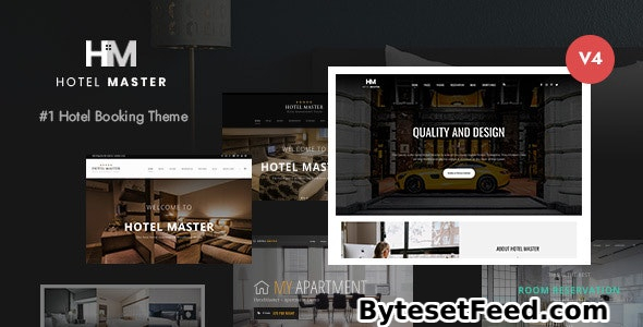 Hotel Master v4.1.9 - Hotel Booking WordPress Theme