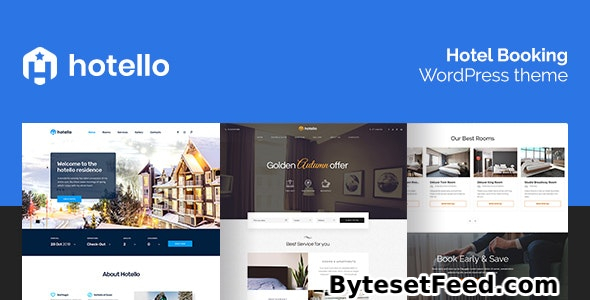 Hotello v1.4.3 - Hotel Booking WordPress theme