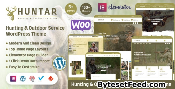 Huntar v1.0 - Hunting & Outdoor WordPress Theme