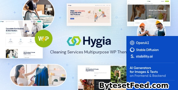 Hygia v1.12.0 - Cleaning Services Multipurpose WordPress Theme