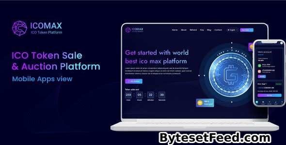 ICOMAX v1.0 - Token Sale & Auction Platform