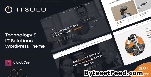 ITSulu v1.2.0 - Technology & IT Solutions WordPress Theme