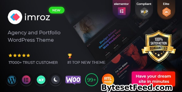 Imroz v1.6.1 - Agency & Portfolio Theme