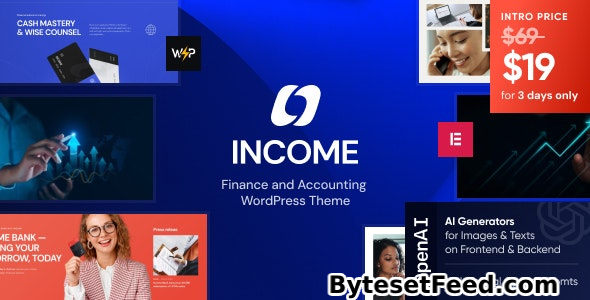 Income v1.0 - Finance & Consulting Business WordPress Theme