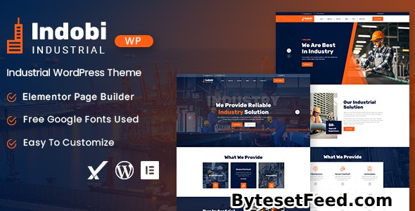 Indobi v1.0.0 - Industrial WordPress Theme