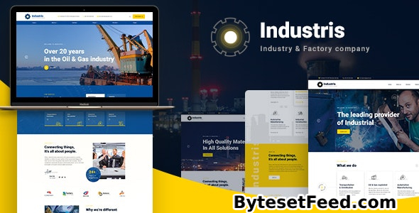 Industris v1.1.1 - Factory & Business WordPress Theme