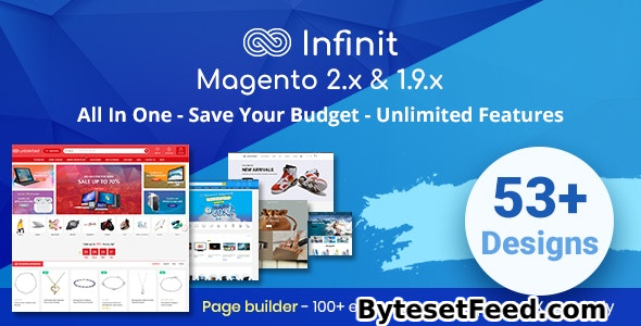 Infinit v1.5.4 - Multipurpose Responsive Magento 2 and 1 Theme