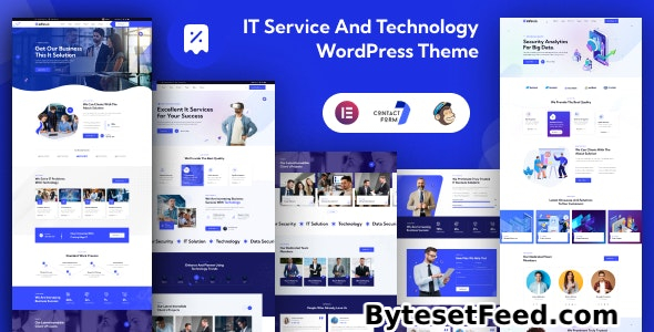 Infotek v1.0 - IT Service And Technology WordPress Theme