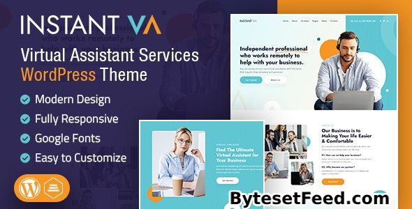 Instant VA v1.0 - Virtual Assistant WordPress Theme