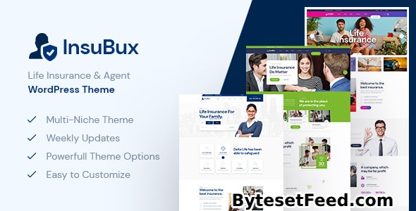 Insubux v1.0.4 - Insurance Company WordPress Theme