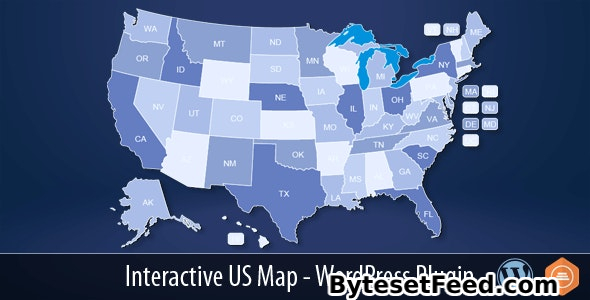 Interactive US Map v2.7 - WordPress Plugin