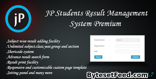 JP Students v1.1.7 - Result Management System Premium