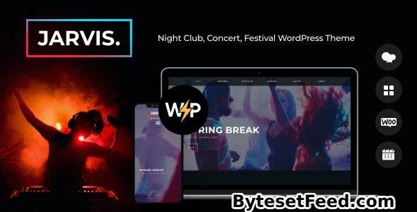 Jarvis v1.8.12 - Night Club, Concert, Festival WordPress Theme