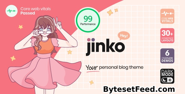 Jinko v1.1.4 - Your Personal Blog Theme