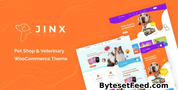 Jinx v1.0.6 - Pet Shop & Veterinary WooCommerce Theme