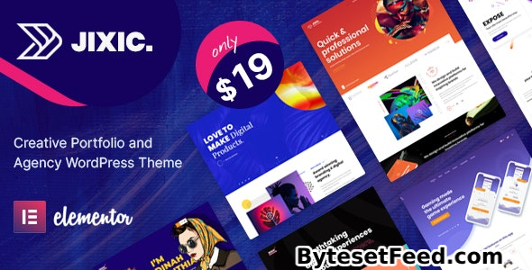 Jixic v1.7 - Creative Portfolio & Agency WordPress Theme