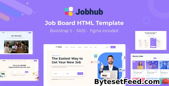 Jobhub v1.2 - Job Board HTML Website Template