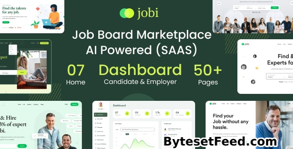 Jobi v1.6 - Job Board Marketplace - AI Powered (SAAS) - nulled