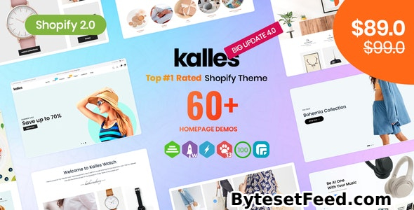 Kalles v4.3.0 - Clean, Versatile, Responsive Shopify Theme - RTL support