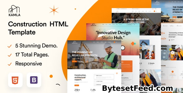 Kamla - Construction HTML5 Template