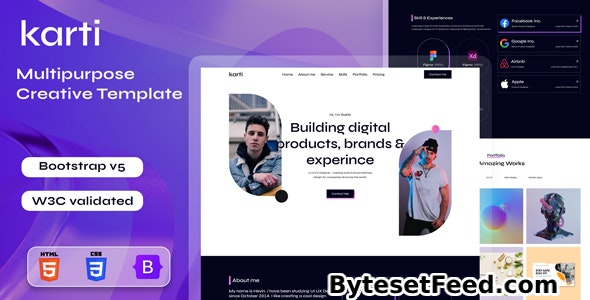 Karti - Multipurpose Creative Template