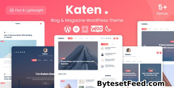 Katen v1.0.7 - Blog & Magazine WordPress Theme