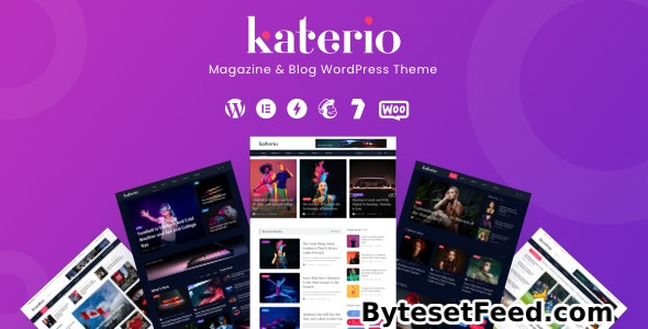 Katerio v1.4 - Magazine & Blog WordPress Theme