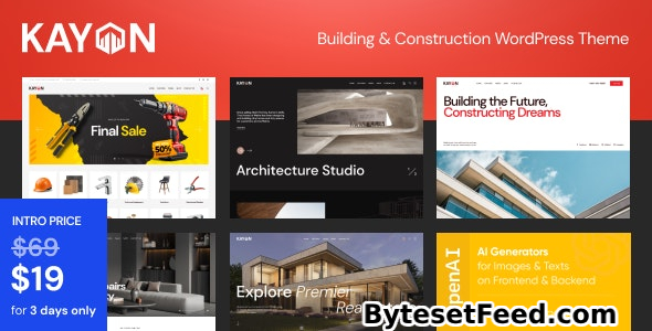 Kayon v1.0 - Building & Construction WordPress Theme