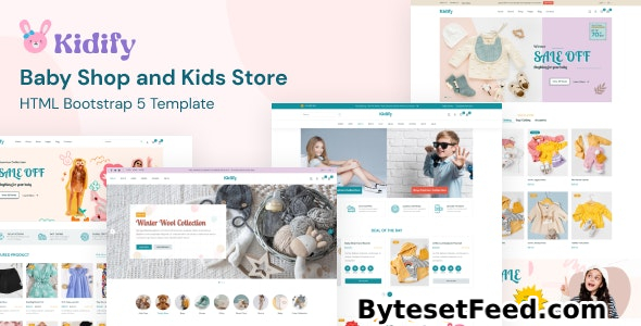 Kidify - Baby Shop and Kids Store HTML Template