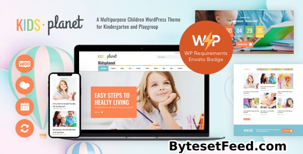 Kids Planet v2.2.10 - A Multipurpose Children WordPress Theme