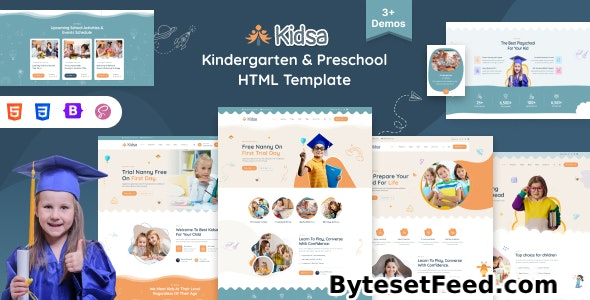 Kidsa - Kindergarten & School HTML5 Template