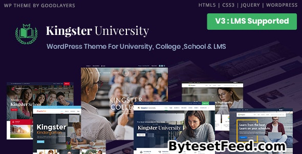 Kingster v3.2.1 - Education WordPress For University, College and School