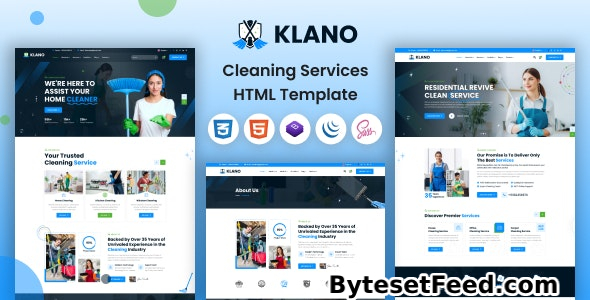 Klano - Cleaning Services HTML Template