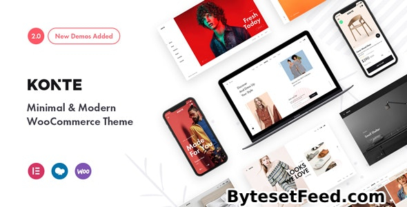 Konte v2.3.10 - Minimal & Modern WooCommerce Theme