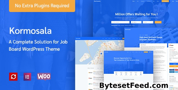 Kormosala v1.0.54 – Job Board WordPress Theme