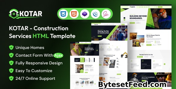 Kotar - Construction Company HTML Template