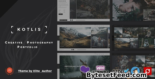 Kotlis v6.7.4 - Photography Portfolio WordPress Theme
