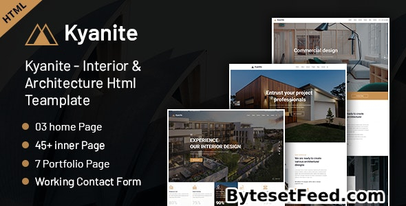 Kyanite - Interior Design & Architecture HTML5 Template