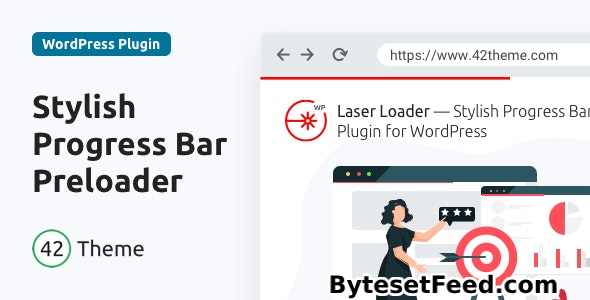Laser Loader v2.0.1 - Stylish Progress Bar Preloader