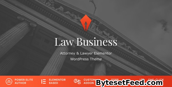 LawBusiness v2.0.4 - Attorney & Lawyer WordPress Theme