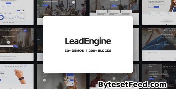 LeadEngine v4.6 - Multi-Purpose Theme with Page Builder