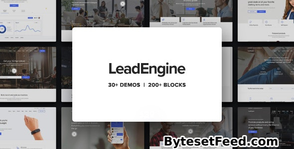 LeadEngine v4.7 - Multi-Purpose Theme with Page Builder