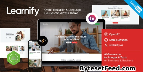 Learnify v1.10.0 - Online Education Courses WordPress Theme