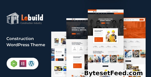 Lebuild v2.0.0 - Construction Industry Company WordPress Theme