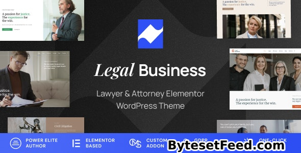 Legal Business v1.0.3 - Attorney & Lawyer WordPress Theme