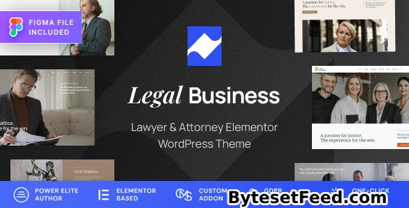 Legal Business v1.0.6 - Attorney & Lawyer WordPress Theme