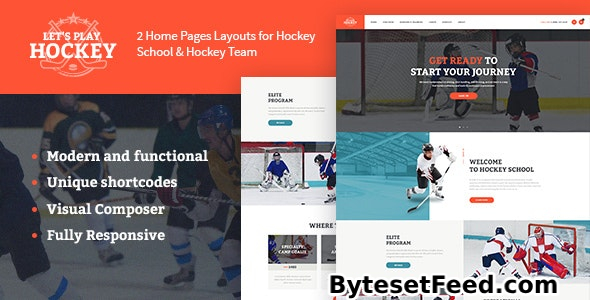 Let's Play v1.1.11 - Hockey School & Sport WordPress Theme