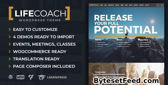 Life Coach v3.0.0 - WordPress Theme