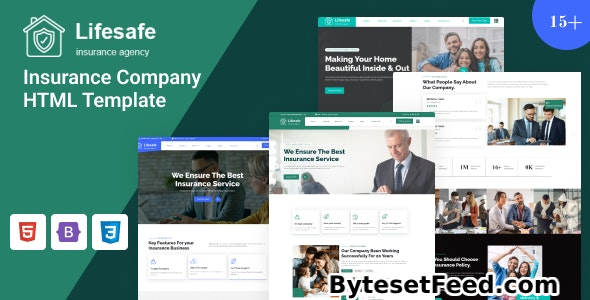 Lifesafe - Insurance Company HTML Template