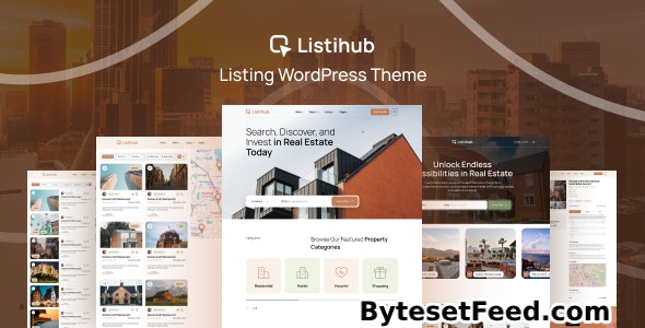 Listihub v1.0.4 - Listing WordPress Theme